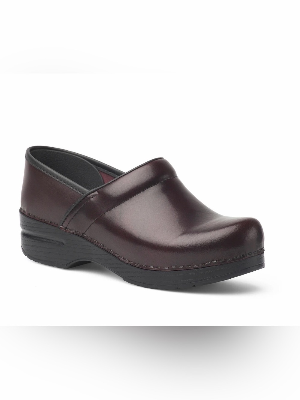 Dansko Professional Slip-On Clog in Burgundy